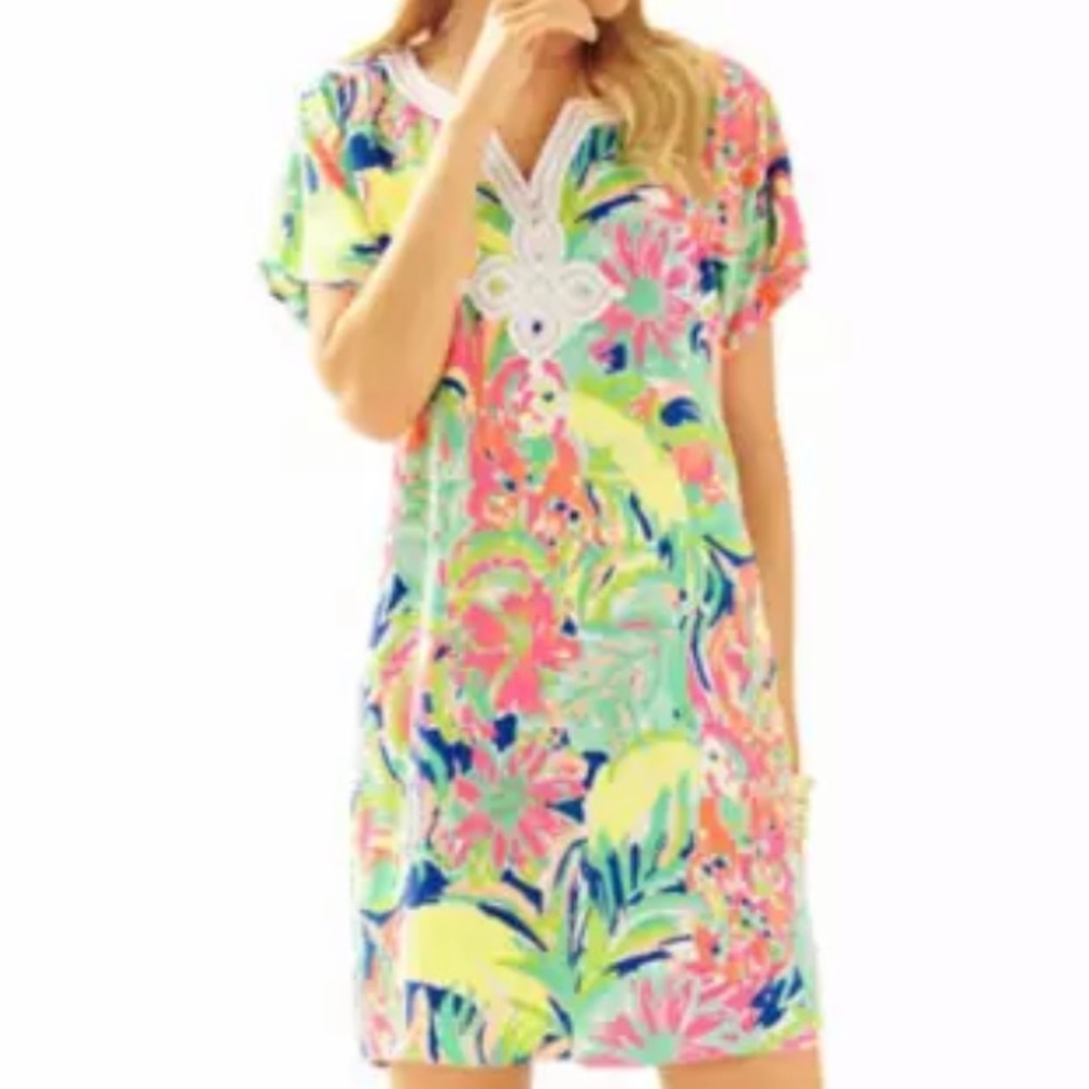 Lilly Pulitzer Harlow Casa Banana Tunic Dress